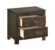 New Classic Furniture Blue Ridge Rustic Gray Nightstand