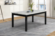 New Classic Furniture Celeste Black 64 Inch Dining Table