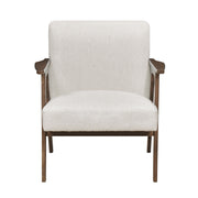 Home Elegance Omara Dark Gray Accent Chair