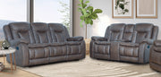 New Classic Furniture Morello Gray 2pc Living Room Set