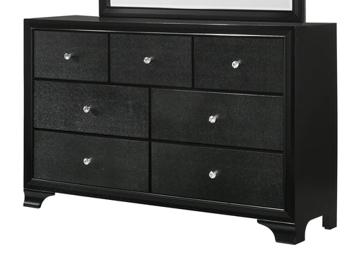 Crown Mark Micah Black Dresser