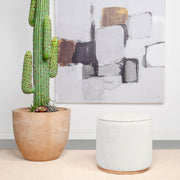 Coaster Furniture Zena Ivory Ottoman