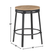 Steve Silver Magnolia Light Brown 5pc Counter Set