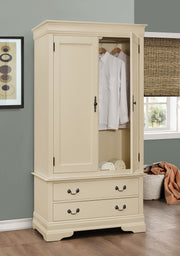 Glory Furniture Louis Phillipe Gray Armoire