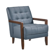 Home Elegance Crafton Blue Accent Chair