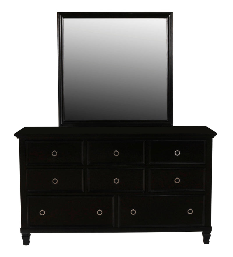 New Classic Furniture Tamarack White Solid Dresser And Mirror