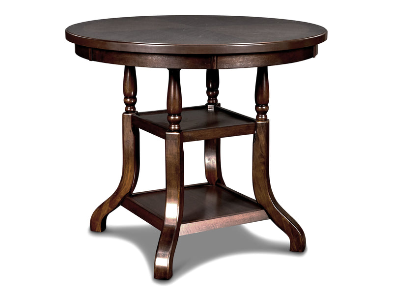 New Classic Furniture Bixby Black Espresso Counter Height Table