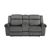 Home Elegance Brennen Gray Power 2pc Living Room Set
