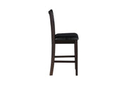 2 New Classic Furniture Gia Ebony Counter Height Chairs