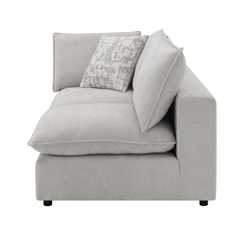 Acme Furniture Marisa Beige Modular LF Loveseat with 2 Pillows