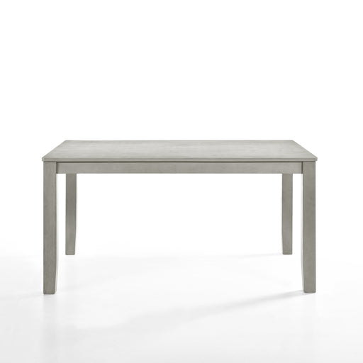 New Classic Furniture Pascal Driftwood 59 Inch Rectangle Dining Table