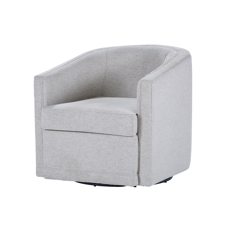 New Classic Furniture Poppy Dark Gray Swivel Chair