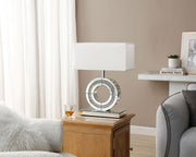 Glory Furniture White Table Lamp