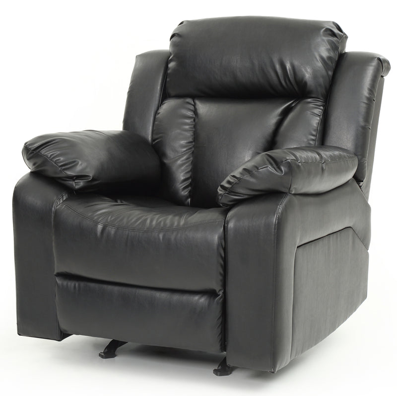 Glory Furniture Daria Dark Brown Rocker Recliner