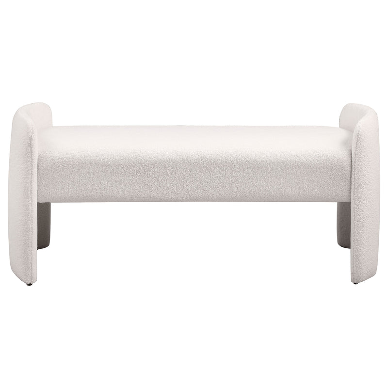 Coaster Furniture Peoria Ivory White Accent Bench