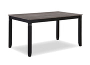 Crown Mark Paige 6pc Dinette Set With Bench