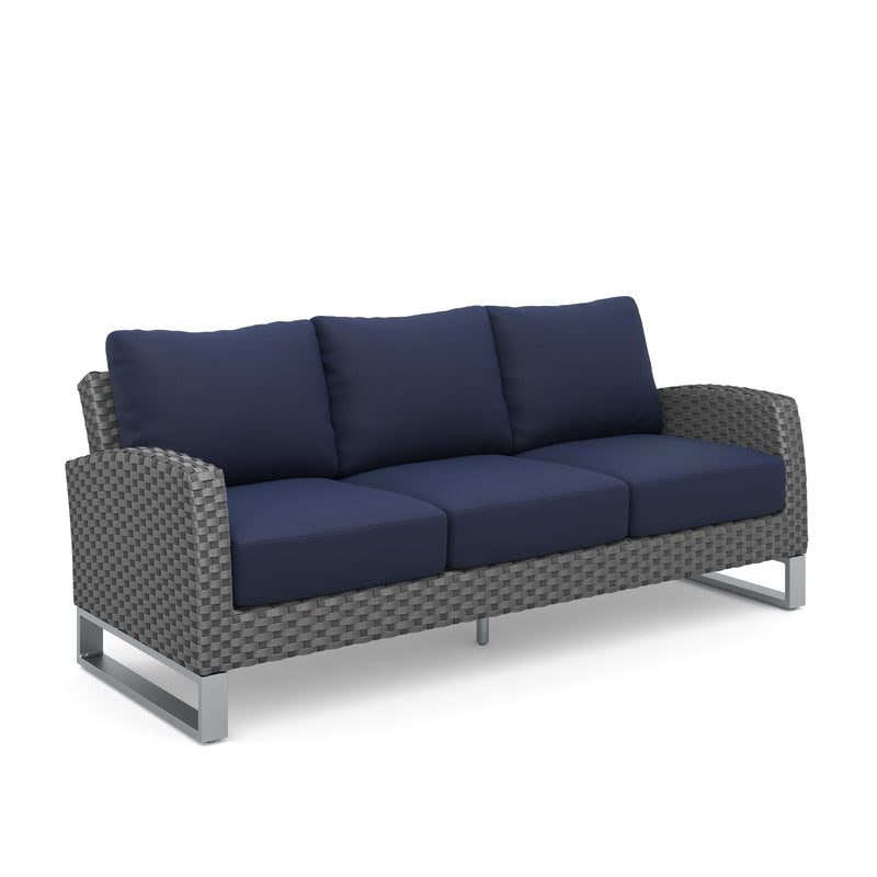 New Classic Furniture Fiji Blue 2pc Outdoor Patio Set