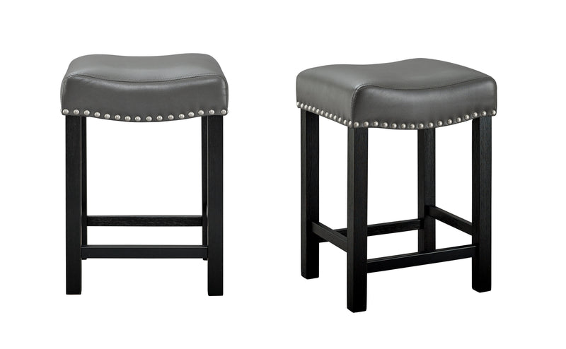 Steve Silver Aspen Ebony Kitchen Island 3pc Set