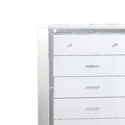 Galaxy Home Sterling White Drawer Chest