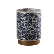 Galaxy Home Luxe Blue 3pc Coffee Table Set