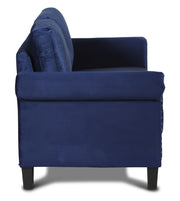 New Classic Furniture Alani Deep Blue Loveseat