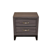 Galaxy Home Sierra Gray Wood Night Stand