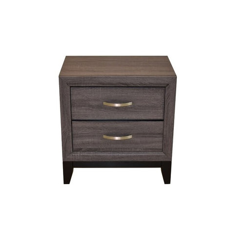 Galaxy Home Sierra Gray Wood Night Stand