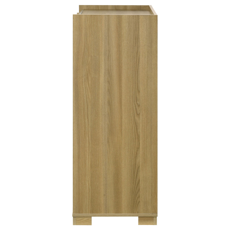 Coaster Furniture Hyland Natural Brown White 4 Drawer Chest