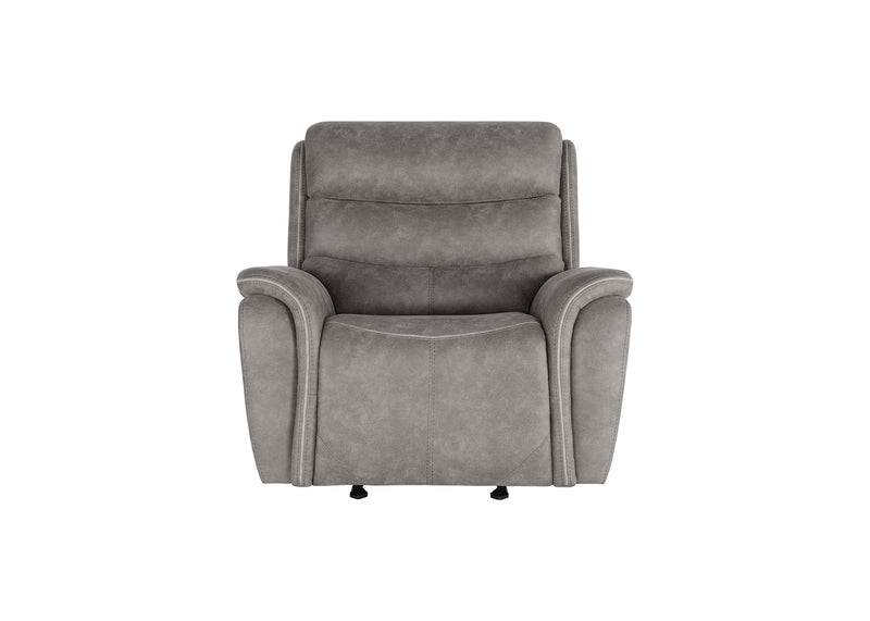 New Classic Furniture Kamari Gray Glider Recliner