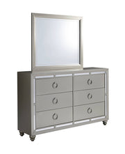 Global Furniture Riley Silver Drawer Dresser