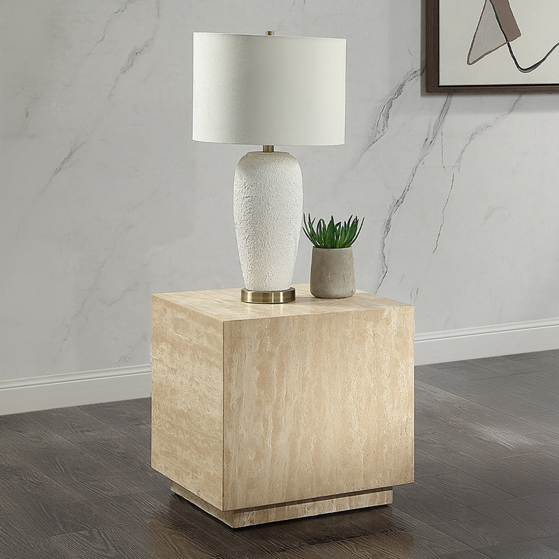 Acme Furniture Deon Beige Natrual 3pc Coffee Table Set
