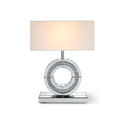 Glory Furniture White Table Lamp