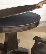 Steve Silver Ruby Medium Walnut Dining Game Table