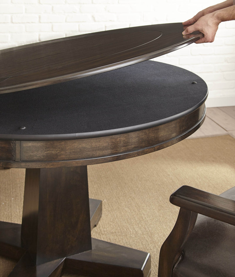 Steve Silver Ruby Medium Walnut Dining Game Table