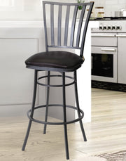 Steve Silver Stellan Black Swivel Barstool