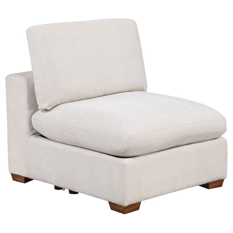 Coaster Furniture Lakeview Ivory Armless Chair