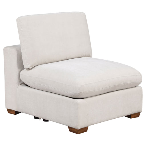 Coaster Furniture Lakeview Ivory Armless Chair