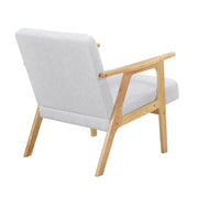 Home Elegance Omara Natural Beige Accent Chair