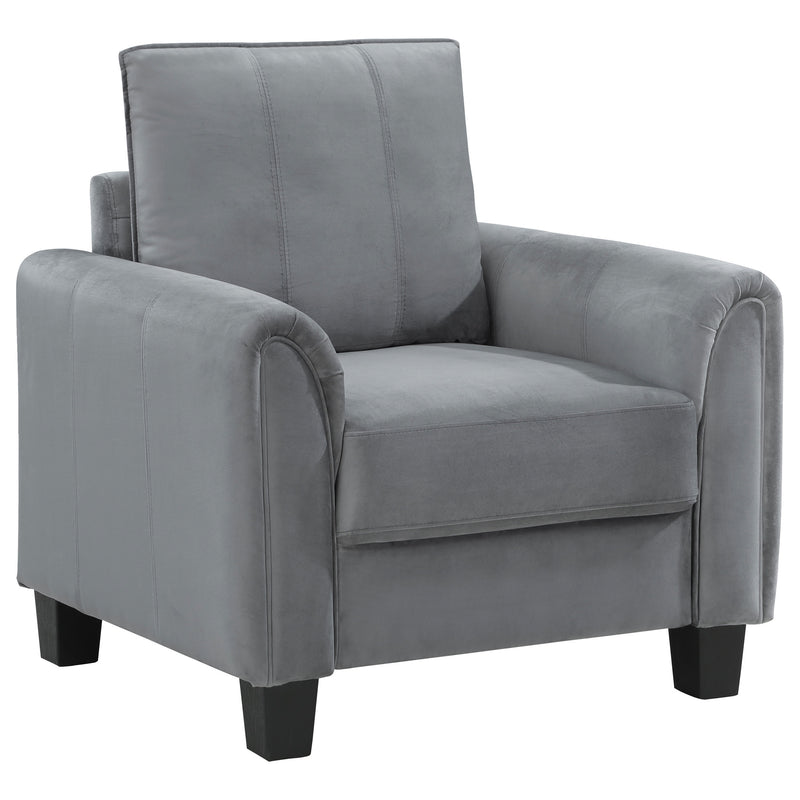 Coaster Furniture Davis Grey 3pc Living Room Set