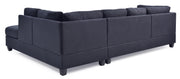 Glory Furniture Malone Mocha Sectional
