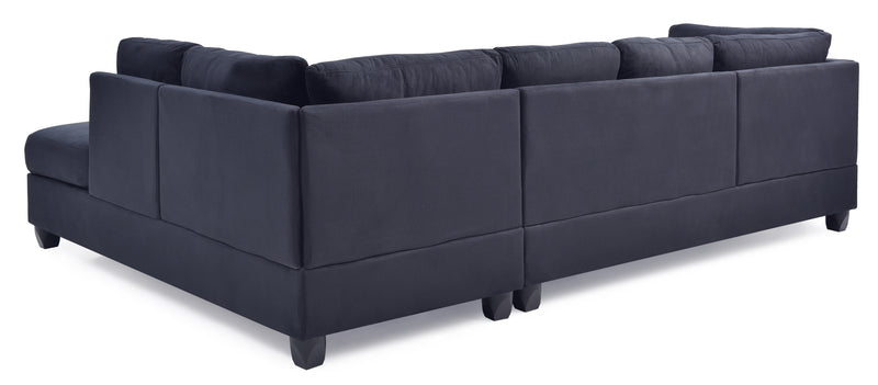 Glory Furniture Malone Mocha Sectional