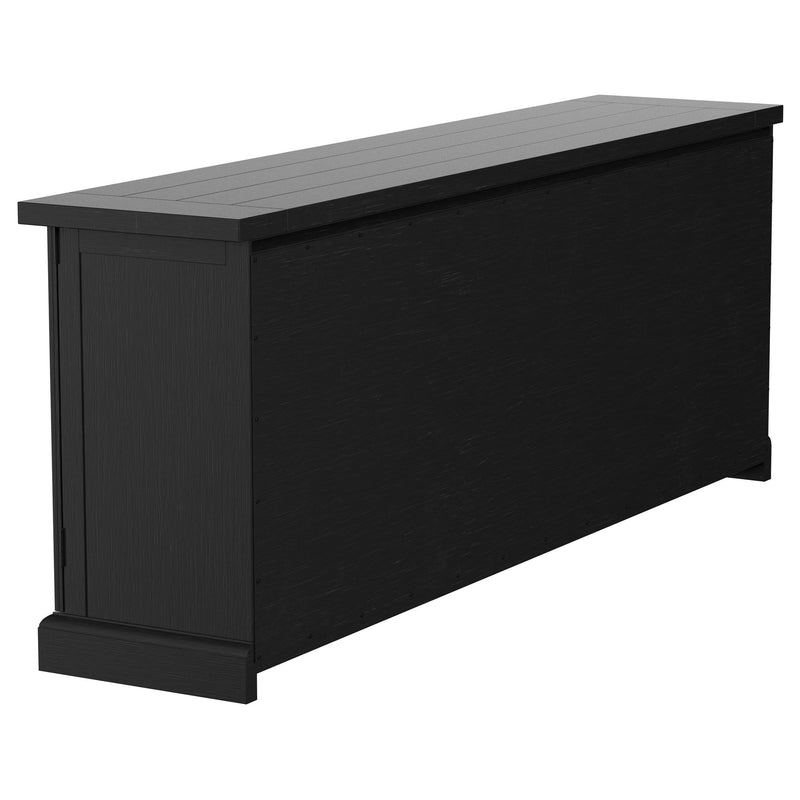 Coaster Furniture Florence Distressed Black Sideboard Buffet