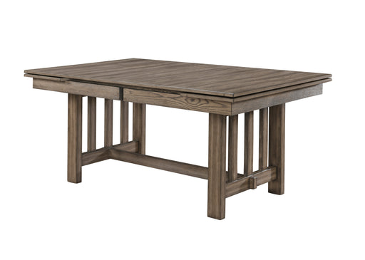 New Classic Furniture Harrisburg Walnut Dining Table