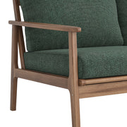 New Classic Furniture Ashton Brown Green Patio Sofa