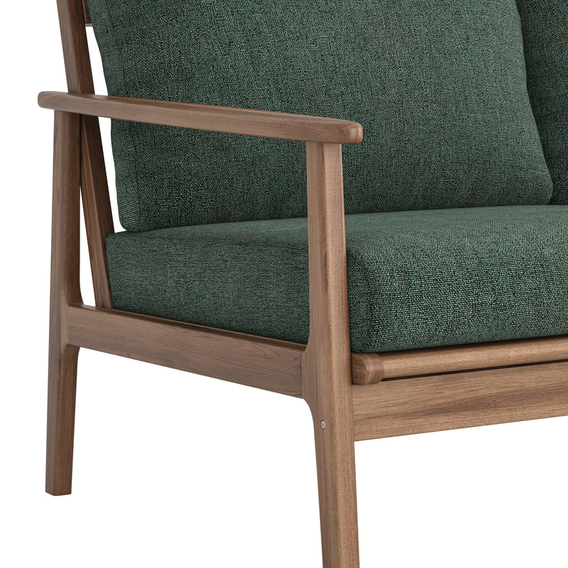 New Classic Furniture Ashton Brown Green Patio Sofa