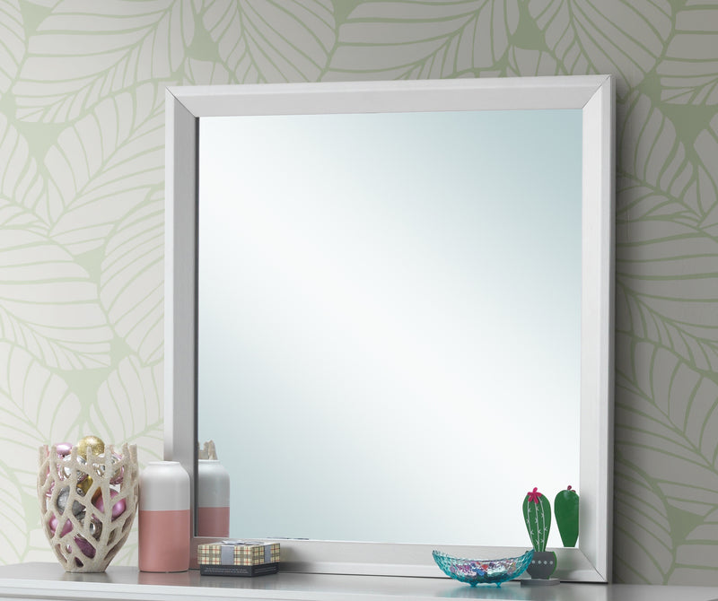 Glory Furniture Primo White Mirror