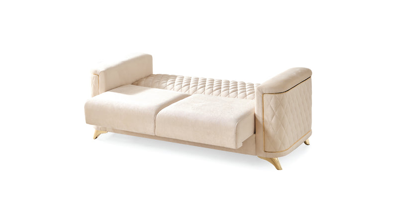 Galaxy Home Luna Copper Loveseat with Hidden Storage