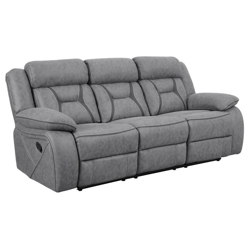 Coaster Furniture Higgins Grey 2pc Living Room Set