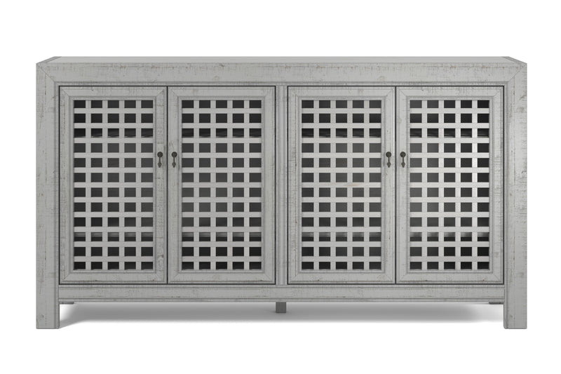 Steve Silver Rio Grey 4 Door Accent Cabinet