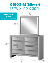 Glory Furniture Marilla Gray Dresser